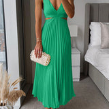 Alina – Rochie Midi de Damă Elegantă Plissată