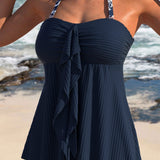 Bela | Set de costume de baie tankini cu volane
