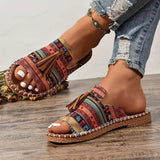 Marie – Papuci boho chic în stil Ibiza