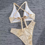 Annemiek | Bikini cu cataramă metalică