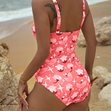Clara | Costum de baie întreg cu imprimeu