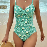 Clara | Costum de baie întreg cu imprimeu