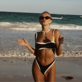 ANNIE | BIKINI DIN DOUĂ PIESĂ CU CONTRAST