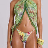 ALISSON | SET BIKINI CU FUSTĂ ȘI TOP