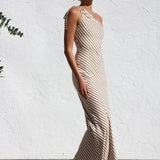 Rocia™ | Rochie de vară în dungi cu accent elegant