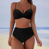 Jazlyn | Set elegant de bikini cu talie înaltă