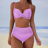 Jazlyn | Set elegant de bikini cu talie înaltă