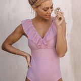 Judith | Costum de baie elegant de vară cu dungi