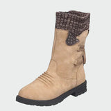 Ilka - Botine elegante din velur