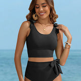 Lara | Costum de baie cu fundiță pentru femei