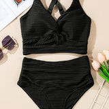 Lejla | Bikini cu textură pentru femei