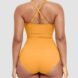 Lexi | Costum de baie modelator cu decupaj U-Ring