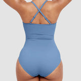 Lexi | Costum de baie modelator cu decupaj U-Ring