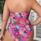Oliana | Set Bikini Tropical pentru Mărimi Mari