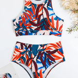 Orianna | Bikini sportiv cu talie înaltă și elastic
