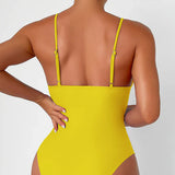 Quireen | Costum de baie dintr-o singură piesă cu decolteu adânc în V