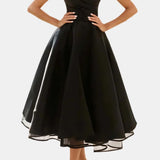 Roxana – Rochie midi cu decolteu în V