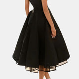 Roxana – Rochie midi cu decolteu în V