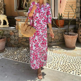 Hege – Rochie de Damă Elegantă de Vară cu Imprimeu Floral