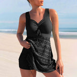 Gracija | Rochie de baie Tankini cu pliuri