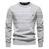 Burkhard | Pulover elegant pentru bărbați cu design în carouri