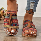 Marie – Papuci boho chic în stil Ibiza