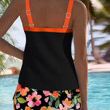 Matilda | Costum de baie din două piese, tankini cu pantaloni