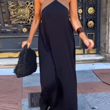 Lavinia – Rochie Halter Fluidă cu Tul
