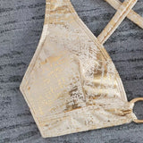 Annemiek | Bikini cu cataramă metalică