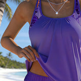 Barbara | Tankini elegant cu imprimeu ocean