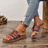 Marie – Papuci boho chic în stil Ibiza