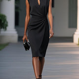 Bianca | Rochie Midi Elegantă
