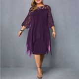 Abelone | Rochie Midi Oversize Elegantă