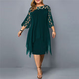 Abelone | Rochie Midi Oversize Elegantă