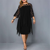 Abelone | Rochie Midi Oversize Elegantă