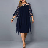 Abelone | Rochie Midi Oversize Elegantă
