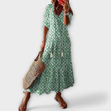 Steliana – Rochie Maxi Boho cu Tul