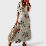 Steliana – Rochie Maxi Boho cu Tul